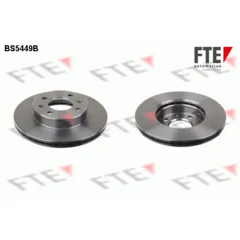 FTE BS5449B - Jeu de 2 disques de frein avant