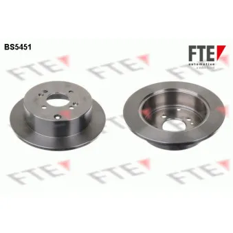 FTE BS5451 - Jeu de 2 disques de frein arrière