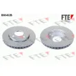FTE BS5452B - Jeu de 2 disques de frein avant