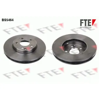 Jeu de 2 disques de frein avant FTE BS5464 pour MERCEDES-BENZ CLASSE E E 240 - 177cv