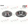 FTE BS5466 - Jeu de 2 disques de frein arrière