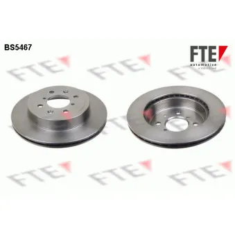 FTE BS5467 - Jeu de 2 disques de frein avant