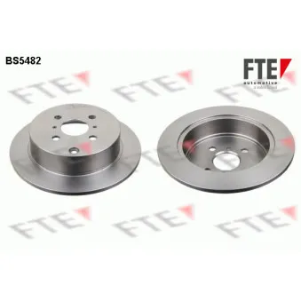 FTE BS5482 - Jeu de 2 disques de frein arrière