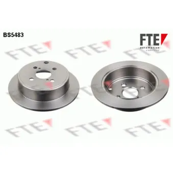 Jeu de 2 disques de frein arrière FTE OEM 4243102070