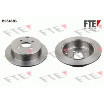 Jeu de 2 disques de frein arrière FTE OEM 4243102070