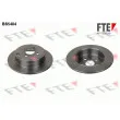 FTE BS5484 - Jeu de 2 disques de frein arrière