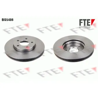 FTE BS5486 - Jeu de 2 disques de frein avant