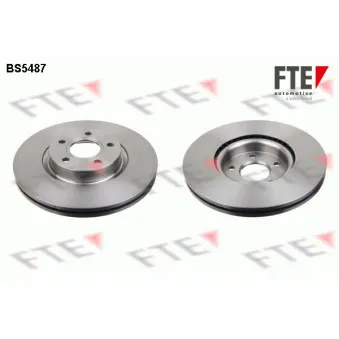 Jeu de 2 disques de frein avant FTE BS5487 pour FORD FOCUS 1.6 EcoBoost - 150cv