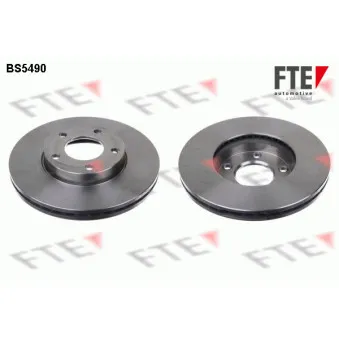 FTE BS5490 - Jeu de 2 disques de frein avant