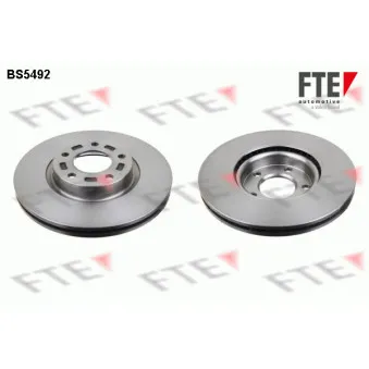 Jeu de 2 disques de frein avant FTE OEM BP6Y3325XF
