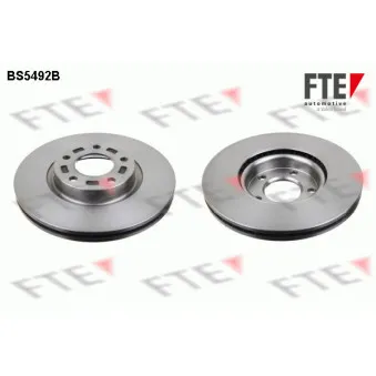 FTE BS5492B - Jeu de 2 disques de frein avant