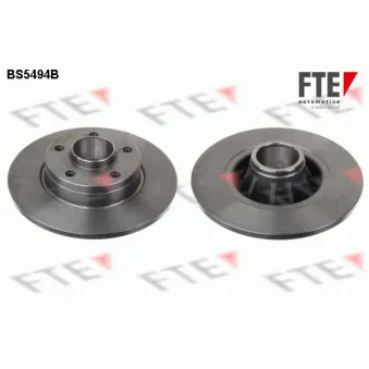 Jeu de 2 disques de frein arrière FTE OEM 4320600QAC