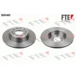 FTE BS5495 - Jeu de 2 disques de frein arrière