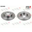 FTE BS5495B - Jeu de 2 disques de frein arrière