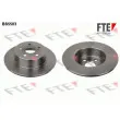 FTE BS5503 - Jeu de 2 disques de frein arrière