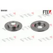 FTE BS5505 - Jeu de 2 disques de frein arrière