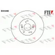 FTE BS5509B - Jeu de 2 disques de frein avant