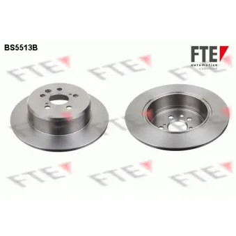 FTE BS5513B - Jeu de 2 disques de frein arrière