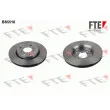 FTE BS5518 - Jeu de 2 disques de frein avant