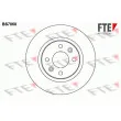 FTE BS7068 - Jeu de 2 disques de frein avant