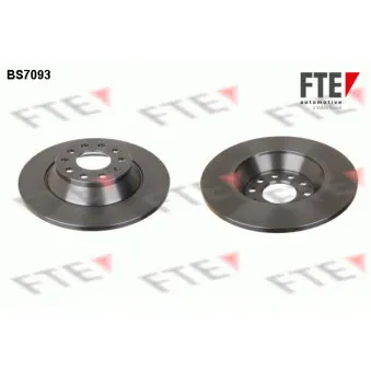 FTE BS7093 - Jeu de 2 disques de frein arrière