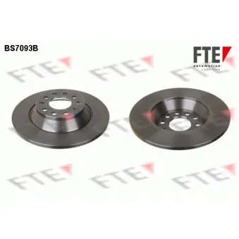 FTE BS7093B - Jeu de 2 disques de frein arrière