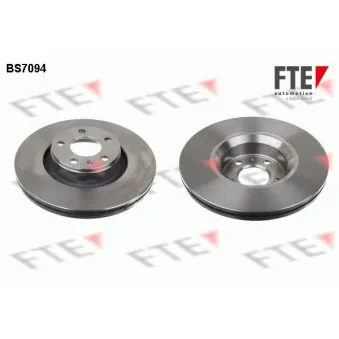 FTE BS7094 - Jeu de 2 disques de frein avant