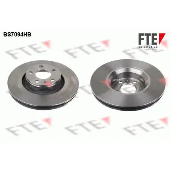 Jeu de 2 disques de frein avant FTE OEM 4F0615301D