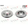 FTE BS7097 - Jeu de 2 disques de frein avant
