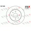 FTE BS7106B - Jeu de 2 disques de frein avant