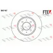 FTE BS7107 - Jeu de 2 disques de frein avant