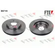FTE BS7116 - Jeu de 2 disques de frein avant