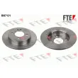 FTE BS7121 - Jeu de 2 disques de frein arrière