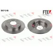 FTE BS7121B - Jeu de 2 disques de frein arrière