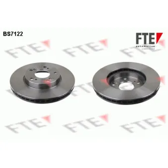 FTE BS7122 - Jeu de 2 disques de frein avant
