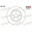 FTE BS7123B - Jeu de 2 disques de frein avant