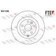 FTE BS7126B - Jeu de 2 disques de frein arrière