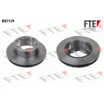 Jeu de 2 disques de frein arrière FTE OEM 2E0615601