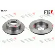 FTE BS7131 - Jeu de 2 disques de frein arrière