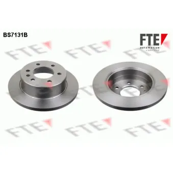 FTE BS7131B - Jeu de 2 disques de frein arrière