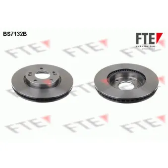 FTE BS7132B - Jeu de 2 disques de frein avant
