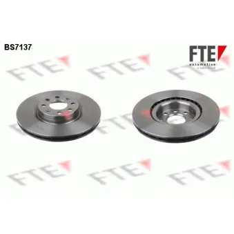 FTE BS7137 - Jeu de 2 disques de frein avant