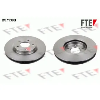 FTE BS7138B - Jeu de 2 disques de frein avant