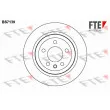 FTE BS7139 - Jeu de 2 disques de frein arrière