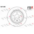 FTE BS7139B - Jeu de 2 disques de frein arrière