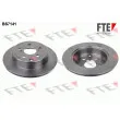 FTE BS7141 - Jeu de 2 disques de frein arrière