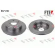 FTE BS7141B - Jeu de 2 disques de frein arrière
