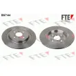 FTE BS7144 - Jeu de 2 disques de frein arrière