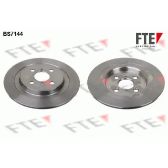 Jeu de 2 disques de frein arrière FTE OEM 424310D060