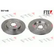 FTE BS7144B - Jeu de 2 disques de frein arrière
